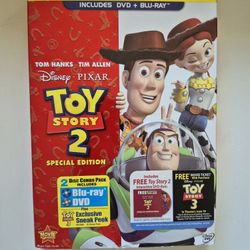 Disney Pixar TOY STORY 2 Special Edition (Blu-ray/DVD 2-Disc Set)