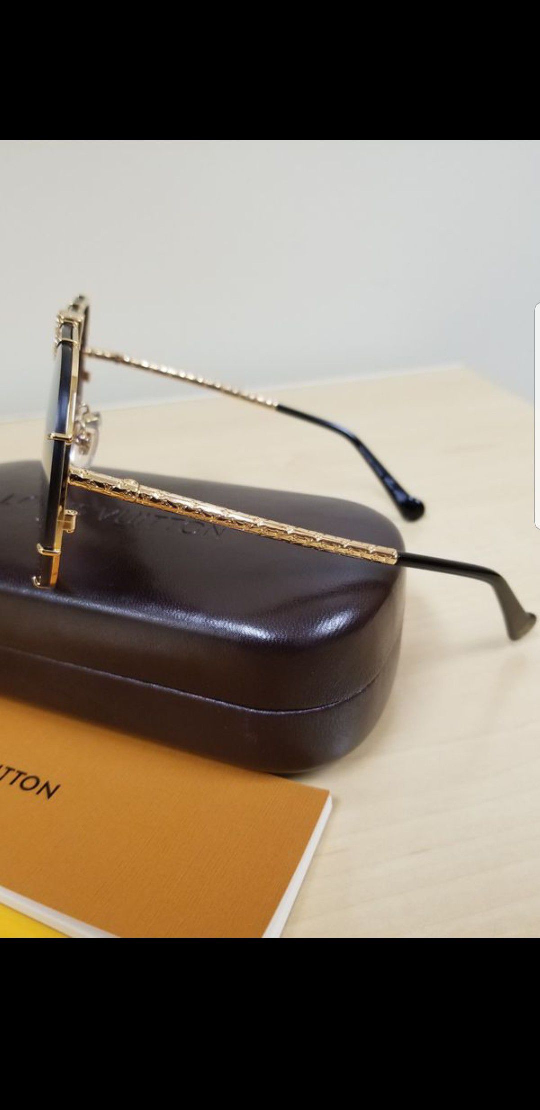 Authentic Louis Vuitton Millionaire LV Drive Strass Z1060 Dark Lens/Gold  Framed Sunglasses for Sale in Aurora, CO - OfferUp