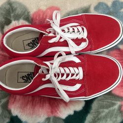 Size 8 Old School Vans 