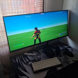 Gaming monitor 34inch 165hz QHD