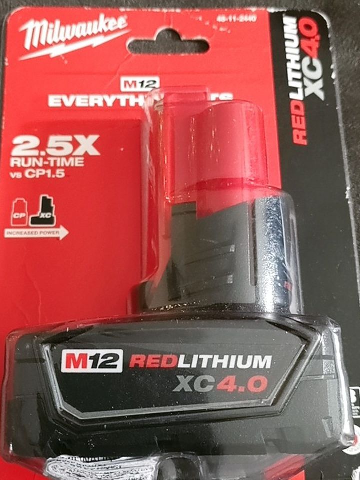 Milwaukee Battery XC 4.0 M-12