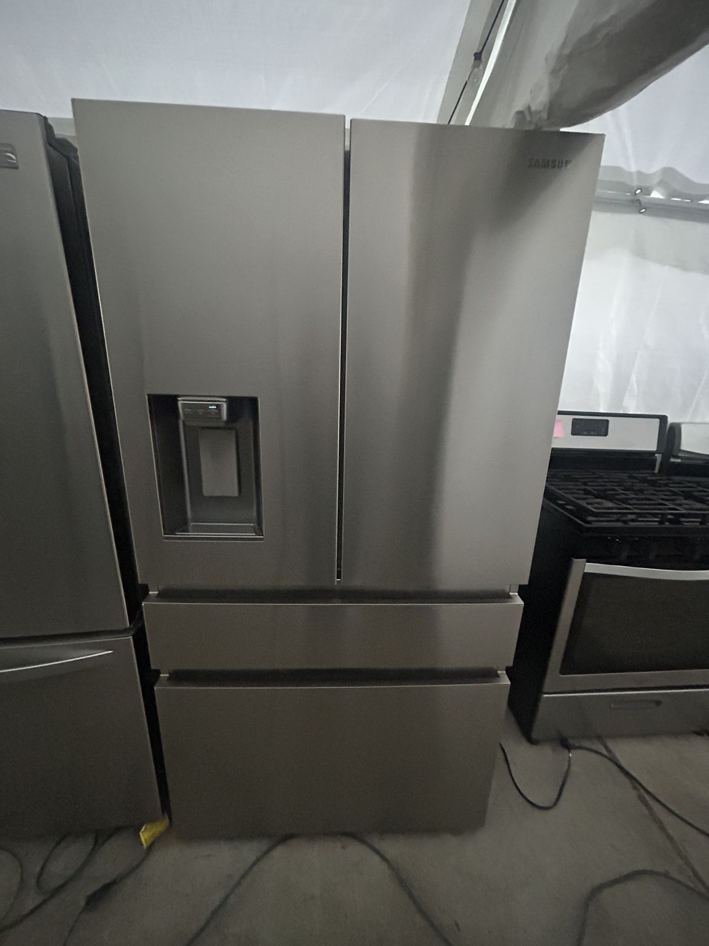 Samsung Beautiful Stainlees Steel 4 smooth doors Refrigerator