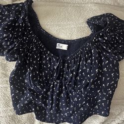 Hollister Floral Top 