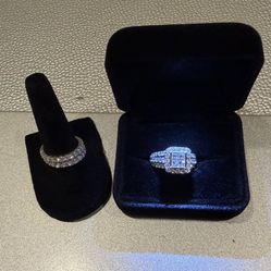 4 Carat Diamond Bridal Set – $2500 (Excellent Condition)