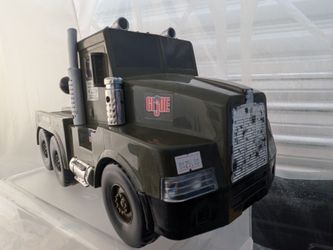 VTG 2001 GI JOE Hasbro Fuel Truck Hands on Control