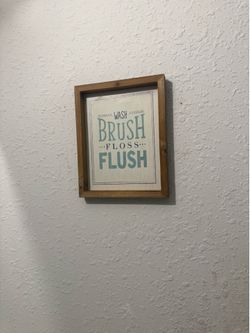 Bathroom wall art