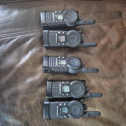 5 Motorola CLS Radios