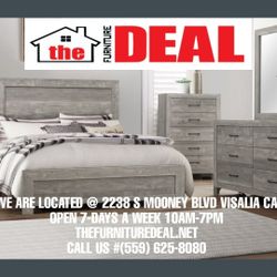 4-PC BEDROOM SET: KING SIZES AVAILABLE 