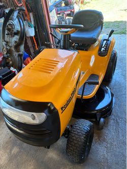 Pouland pro ride mower 42 19.5 hp hydrostatic engine everything working very good