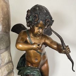 Bronze Cupid Statue