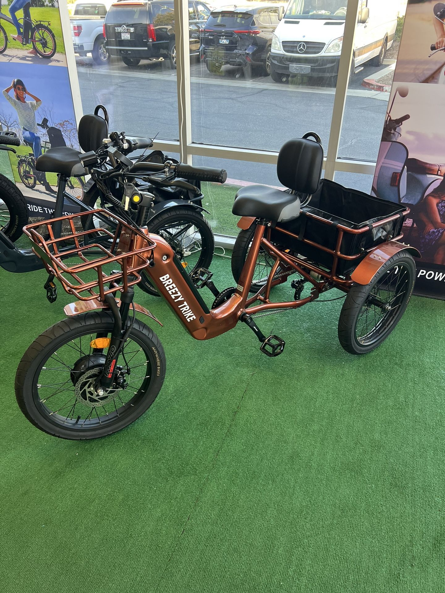 Electric Trike In Box - Several Colors