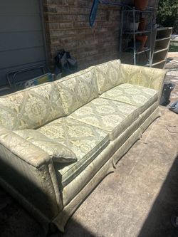 Vintage Floral Sofa