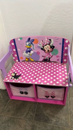 Bench toy storage