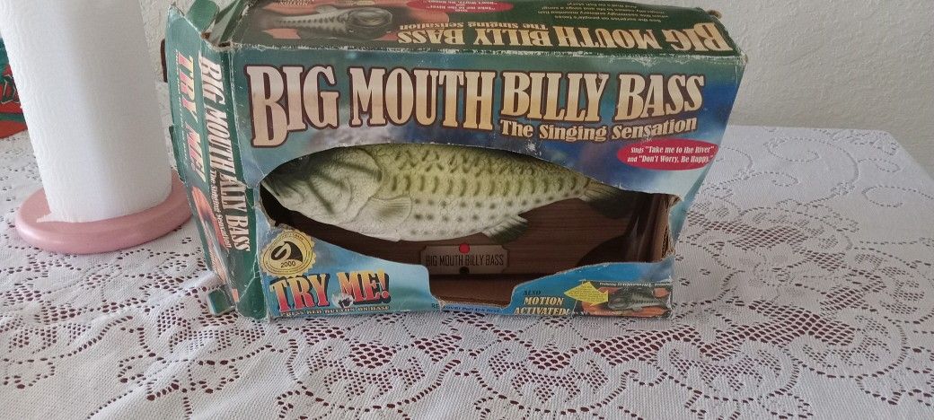 Vintage Big Mouth Billy Bass 
