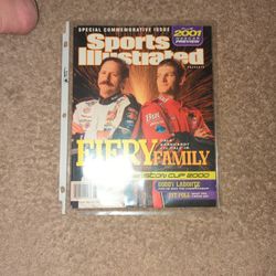 Sports Illustrated Dale Earnhardt And Dale Jr Magazine 