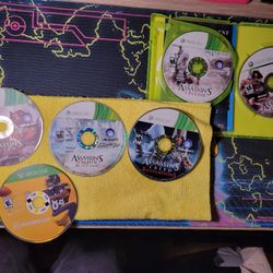 5 Assasin Creed Games Xbox 360