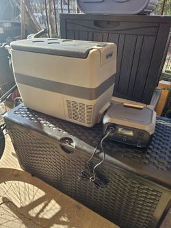 Setpower aj40qrt Portable Refrigerator 12v with 300w hybrid battery