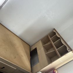 Wooden Bed Frame And Head Rest 