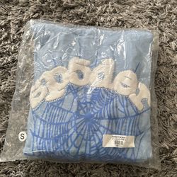 Blue Sp5der Hoodie 