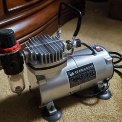 Point Zero Airbrush Setup