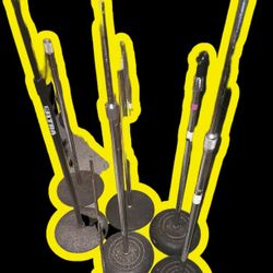 6 Mic Stands