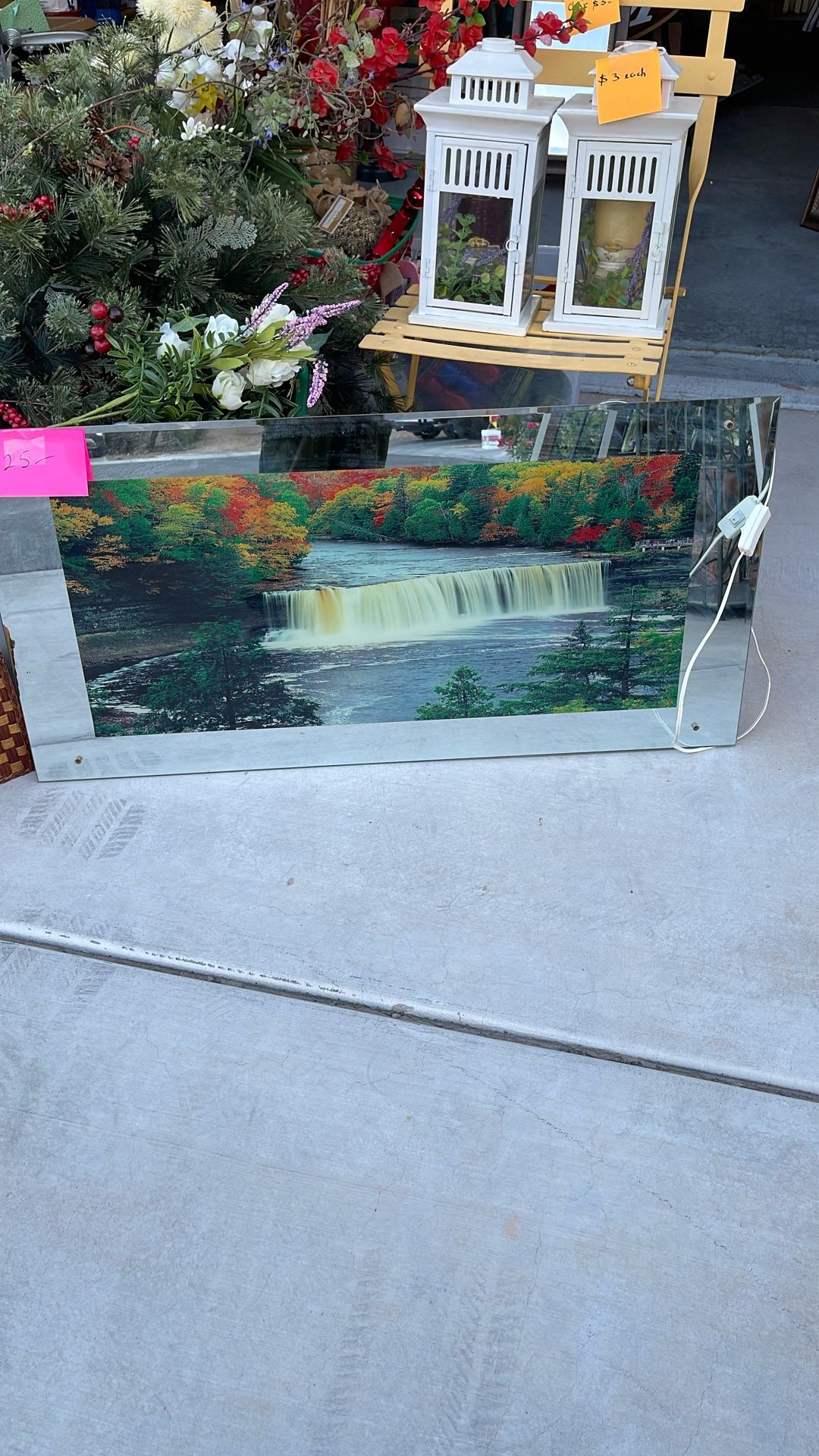 Water Fall Wall Decore