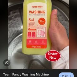 Washing machine cleaner from ticktock