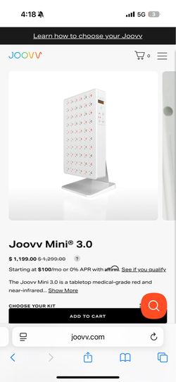 Joov mini infrared light