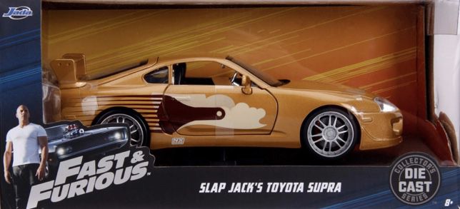 Jada Fast & Furious Slap jack's Toyota Supra 1995 1:24 au meilleur prix sur