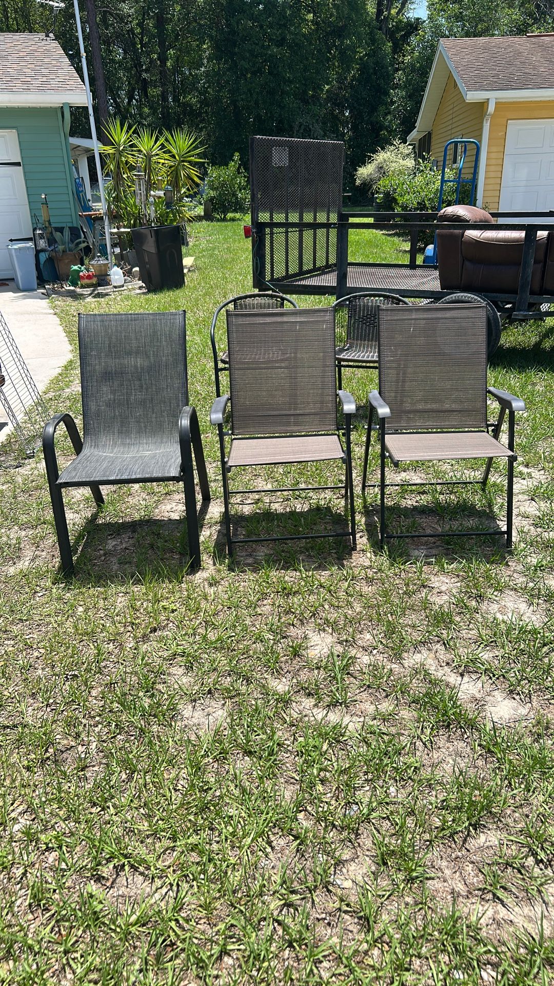 Patio chairs