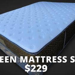 BRAND NEW QUEEN MATTRESS SET