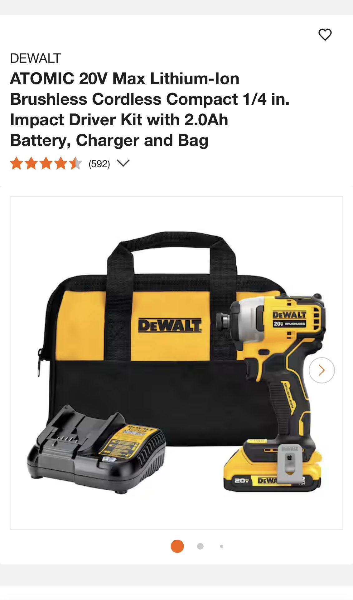 Dewalt Impact Drill