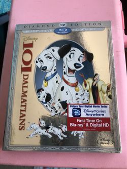 Blue Ray Disc/dvd digital hd, Disney’s 101 Dalmatians, Diamond Edition, new in package