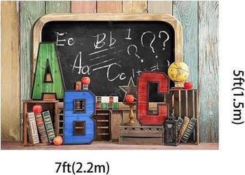Kate 7x5ft School Backdrop ABC Letter Photo Photographers
