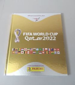 World Cup Qatar 2022 Panini GOLDEN Hardcover album - Made in Brazil