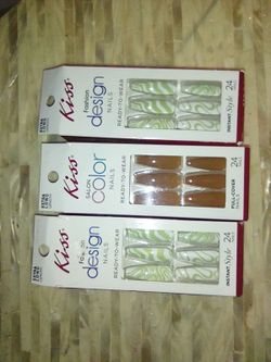 Kiss Ready to wear Nails Bundle (3 packs)