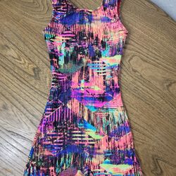 MOTIONWEAR gymnastics dance ballet LEOTARD romper Child 5-6 VIBRANT COLORS