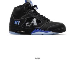 Awake NY × Air Jordan 5 Retro 'Boro - Racer Blue'