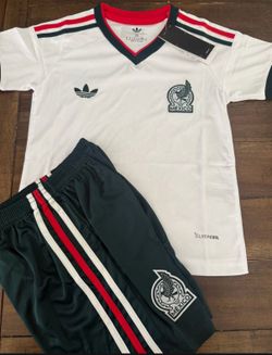 Soccer Mexico kids niños home and away set 4 a 12 años jersey Mundial green New Jersey short sleeve long sleeve Women’s size 2025 kids 4 years Alf t