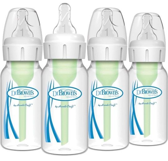 Dr. Brown's Anti-Colic Baby Bottles, 4 Pack