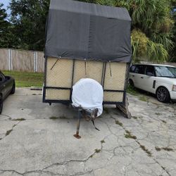 Wells Cargo Lawn Trailer With Ramp