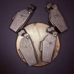 Left Hand Blade-Tech X26 Taser Holster W/Hood Duty Tactical Security (Lot Of 4)