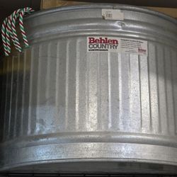 Large Galvanized Water Tanks. 