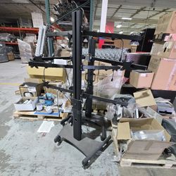 Monitor Holding Set Of 2 Stands Good Condition 