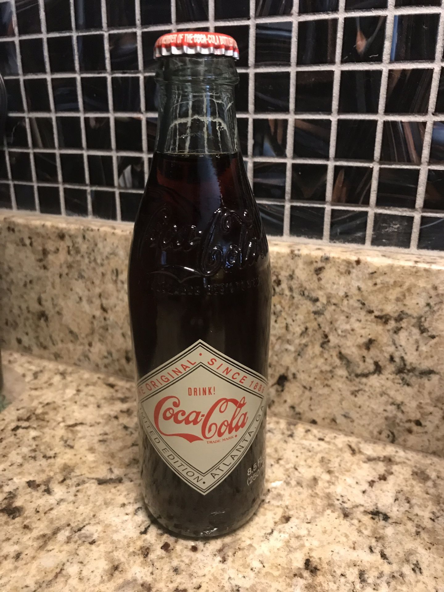 2008 Original Limited Edition Coca Cola bottle