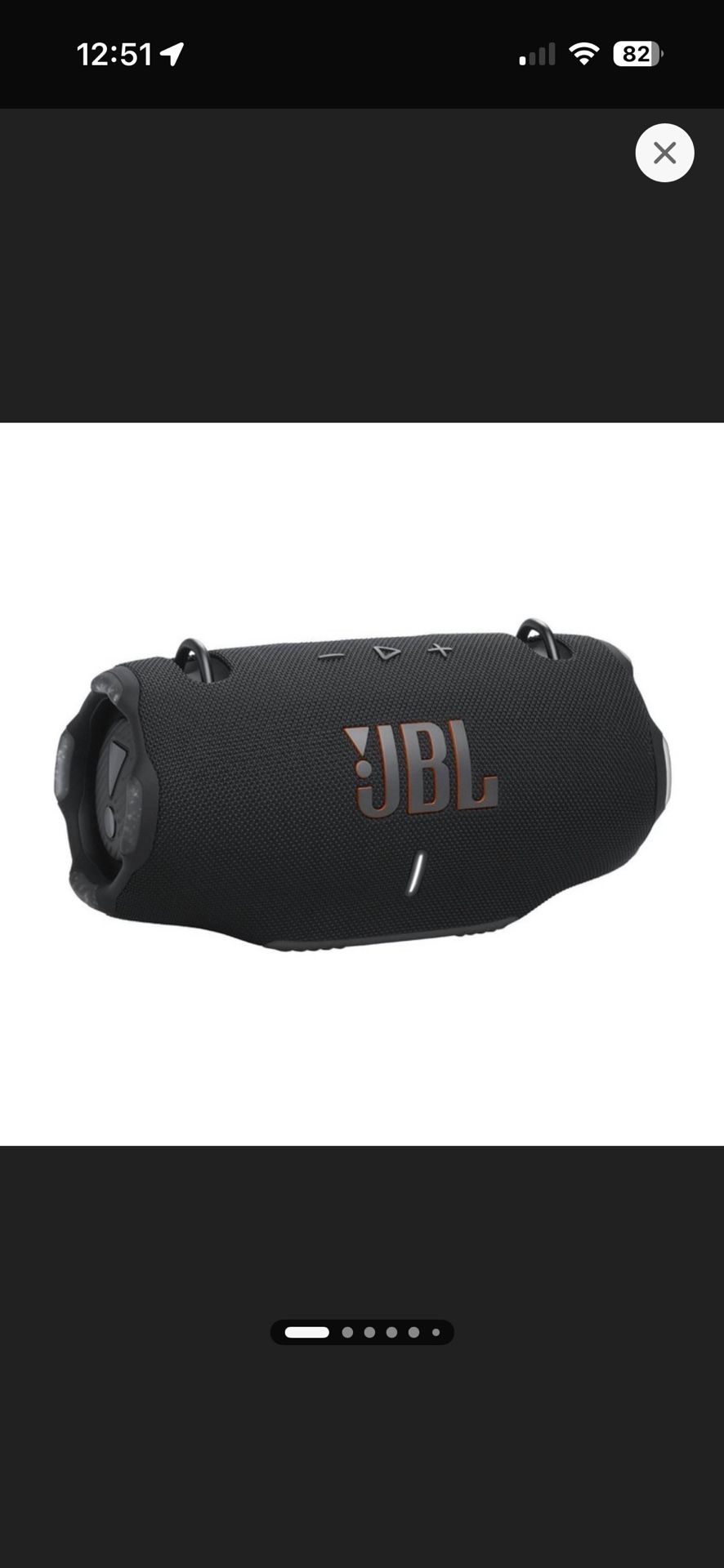 JBL Xtreme 4 Portable Waterproof Speaker