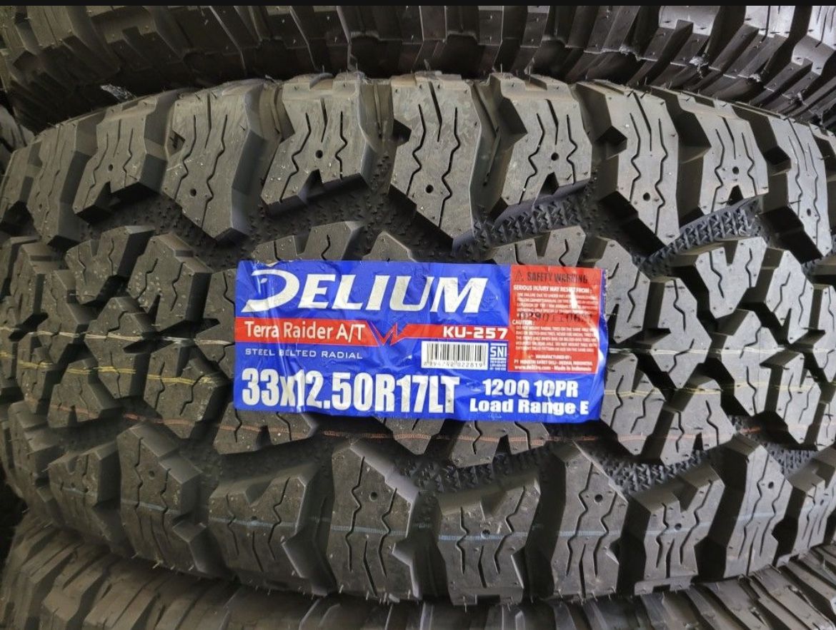 LT33x12.50R17 Delium Terra Raider At *$175 EACH* display picture 1