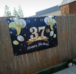 37th Birthday Sign