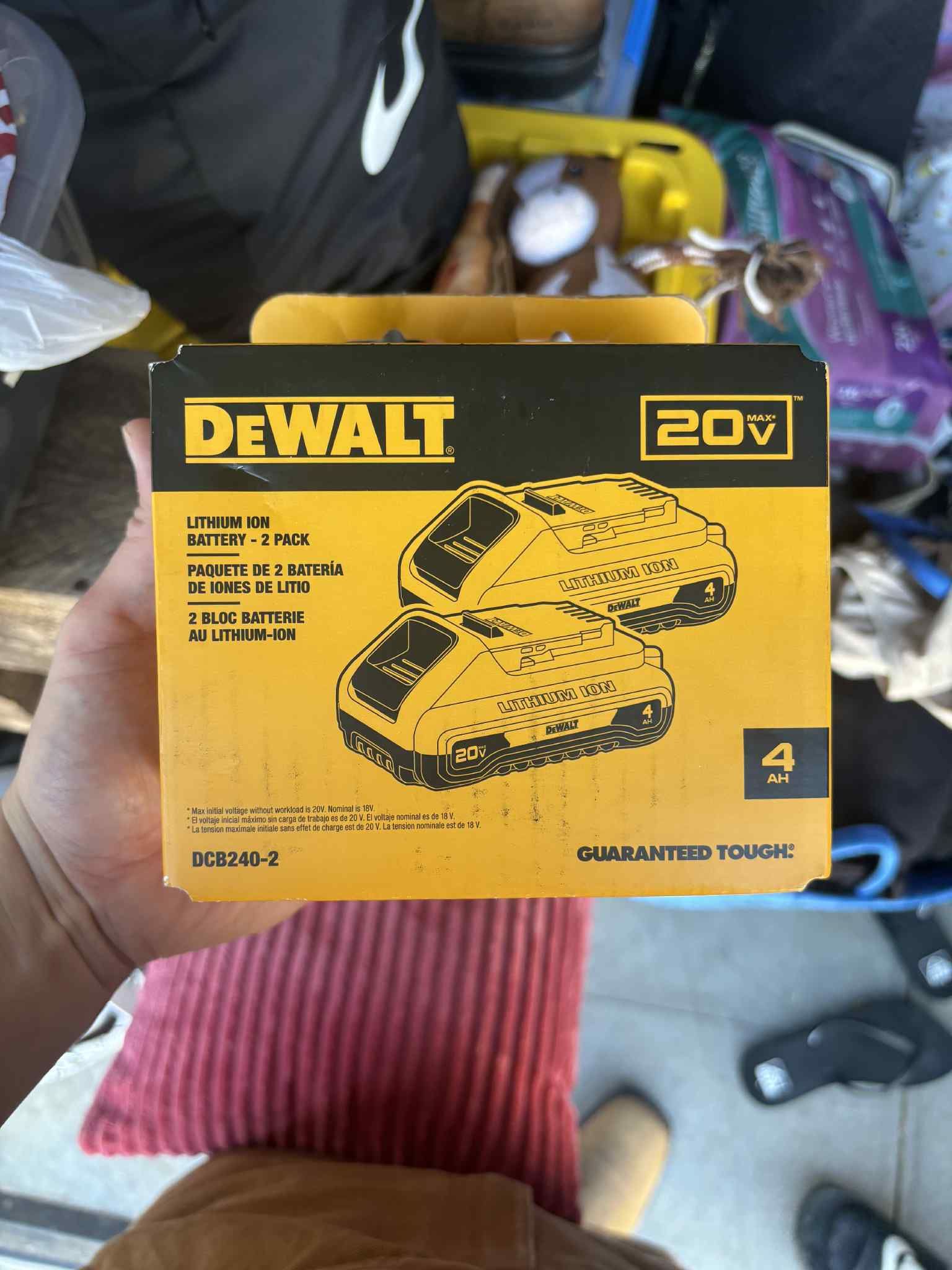 Dewalt 20v 4Ah - 2 Pack