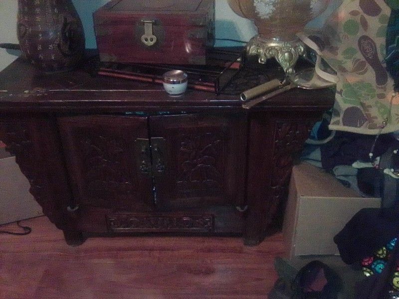 Antique Chinese Kang Cabinet